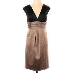City Shift Satin Dress